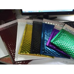專業(yè)定做防靜電鍍鋁膜復合氣泡袋、鍍鋁膜泡泡袋、鋁箔復合膜袋