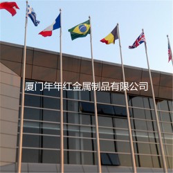 優質耐用的旗桿：廠家推*旗桿不銹鋼旗桿手動電動旗桿學校企業旗桿旗桿維修