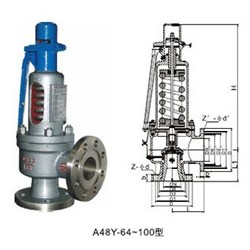 A48Y型高壓全啟式安全閥